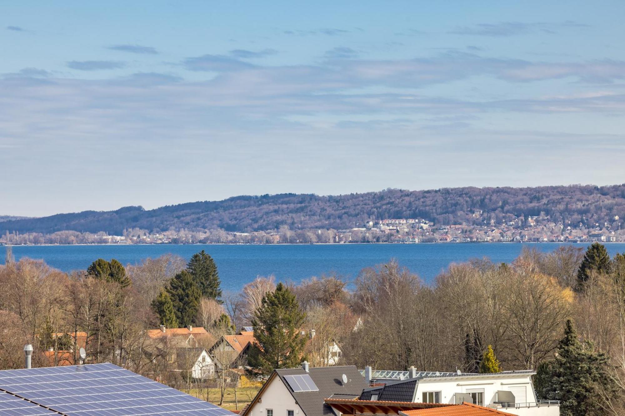 Gemuetliches Wohlfuehl-Apartment Mit Perfektem Seeblick Diessen am Ammersee Exterior foto