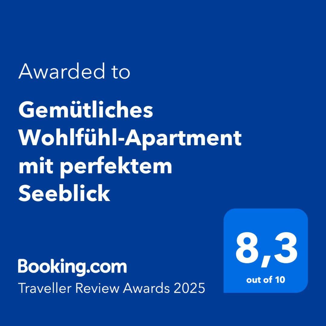 Gemuetliches Wohlfuehl-Apartment Mit Perfektem Seeblick Diessen am Ammersee Exterior foto